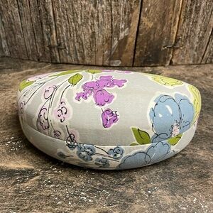 VERA BRADLEY | Sunglass/Glasses | Floral | Clamshell |Hard Case | Fabric Cover